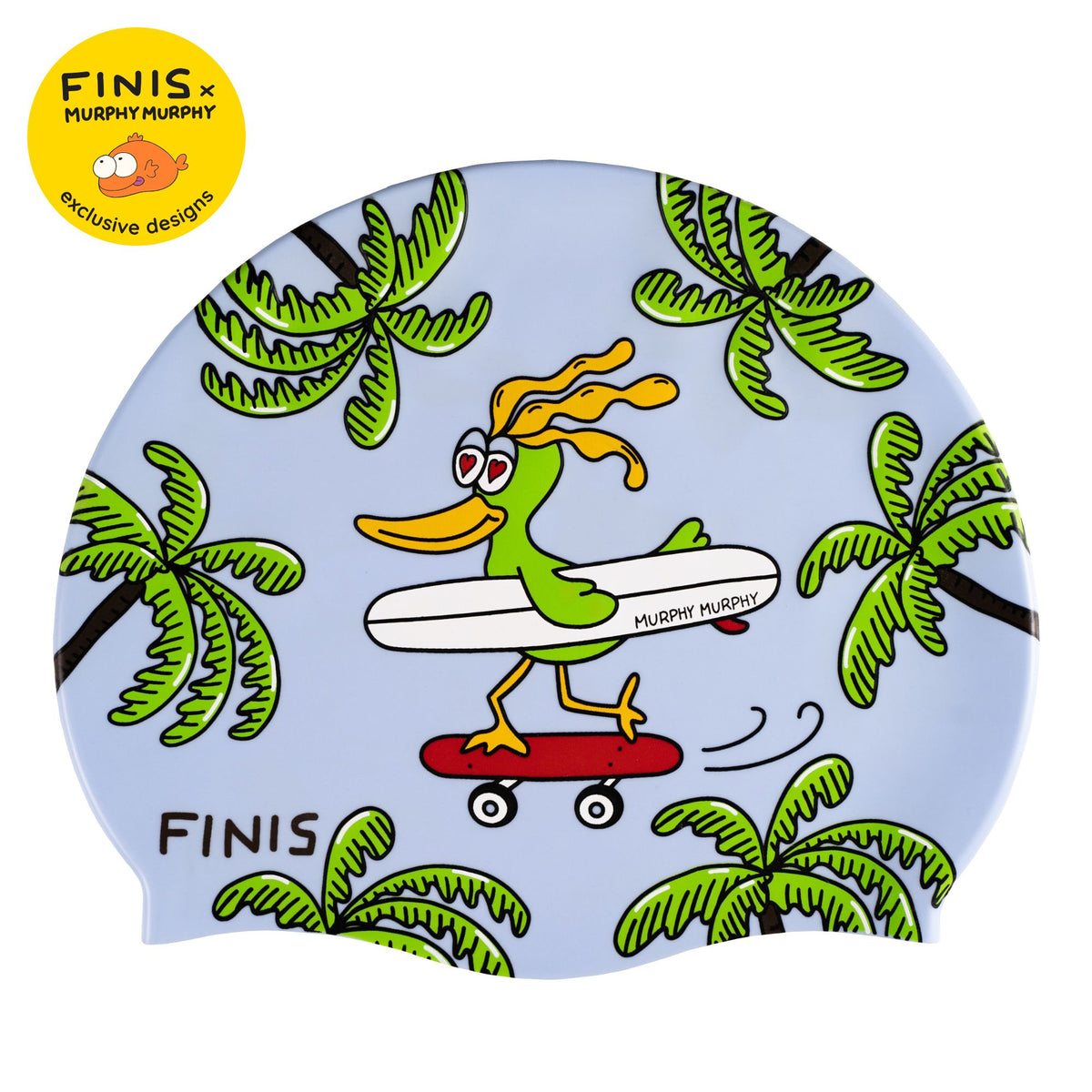 Silicone Cap Skater Bird