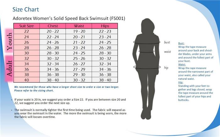 Adoretex Nylon/Lycra Solid Speed Back Ladies 1-Piece - 25 product image 4