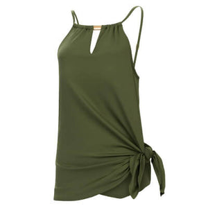 Women's Aquashape Olive A-Line Swim Dress