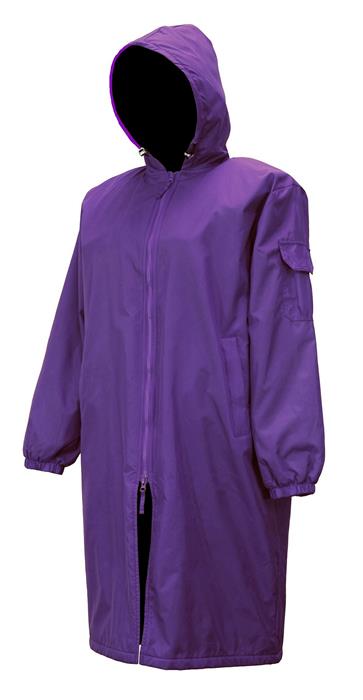 Adoretex Unisex Solid Fleece-Lined Swim Parka - 25