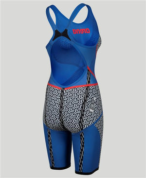 Arena Powerskin Carbon Glide Ladies Kneeskin Open Back Tech Suit - 25