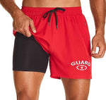 Adoretex Guard Men's Quick Dry Compression Liner 5" Inseam Trunks - 26 product image