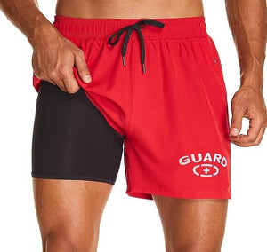 Adoretex Guard Men's Quick Dry Compression Liner 5" Inseam Trunks - 26 product image