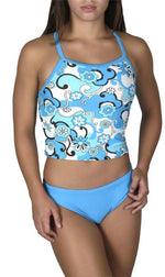 Adoretex Syberpool Print Ladies Tankini 2-Piece Set - 25 product image