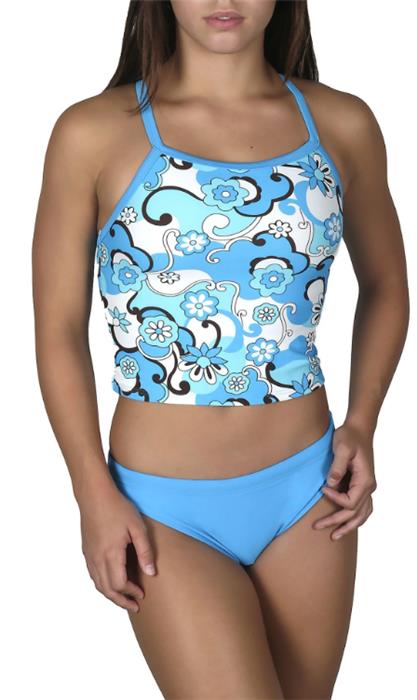 Adoretex Syberpool Print Ladies Tankini 2-Piece Set - 25 product image