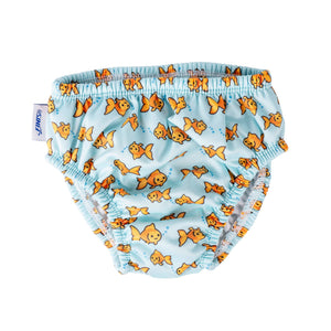 Swim Diaper Fishbowl Blue 3T