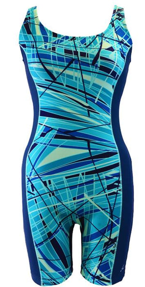 Adoretex Print Ladies Water Aerobics Unitard Swimsuit - 25 product image 4
