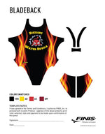 Eckhart Water Devil's Custom Female Bladeback Suit
