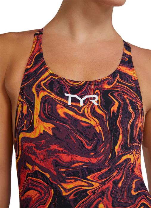 TYR Hyperblitz Thresher Women's Open Back U12 Compliant Tech Suit - 26 product image 2