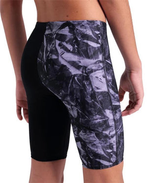 Arena Crackle Print MaxLife Eco Men's Swim Jammer - 25