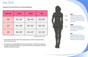 Adoretex Plus Size Womens Lycra Unitard Swimsuit - 25 product image 9
