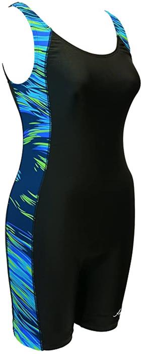 Adoretex Side Print Ladies Water Aerobics Unitard Boyleg Swimsuit - 25 product image 11