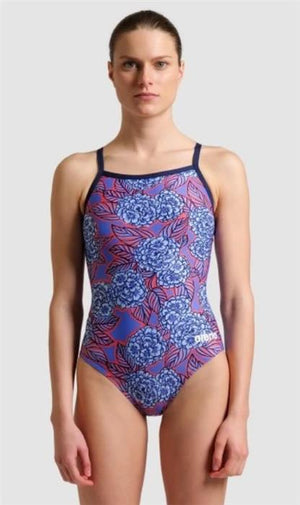 Arena Hydrangea Bouquet Print MaxLife Lightdrop Back Women's 1-Piece - 24
