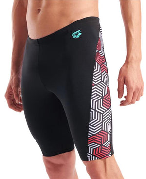 Arena Geometry MaxLife Eco Men's Jammer Swimsuit - 25