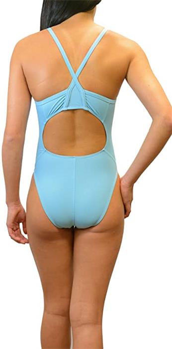 Adoretex Lycra Ladies Solid Thin Strap Fly Back 1-Piece Swimsuit - 25 product image 7