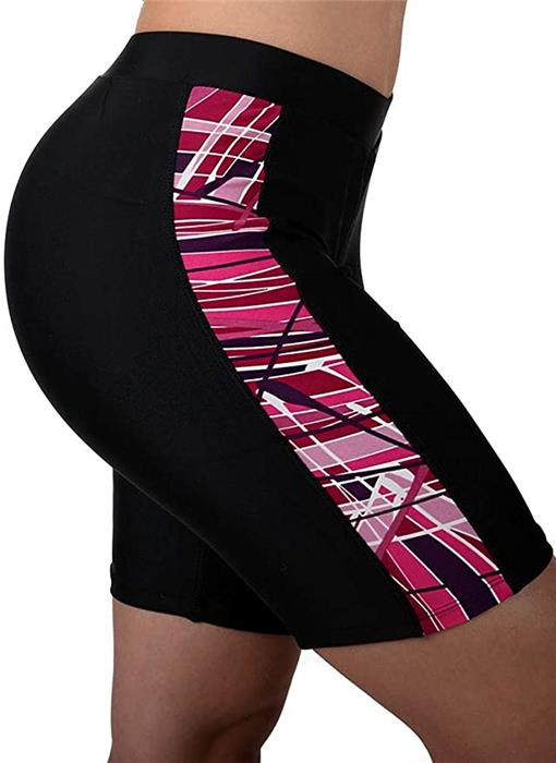 Adoretex New Direction Splice 4-Way Stretch Female Sport Swim Shorts - 25 product image 3