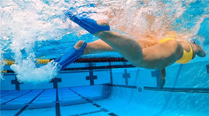 Arena Powerfin Pro II Short Blade Swim Fins - 26