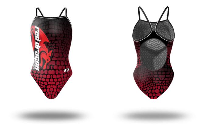 Moorhead Red Dragons Skinny Strap