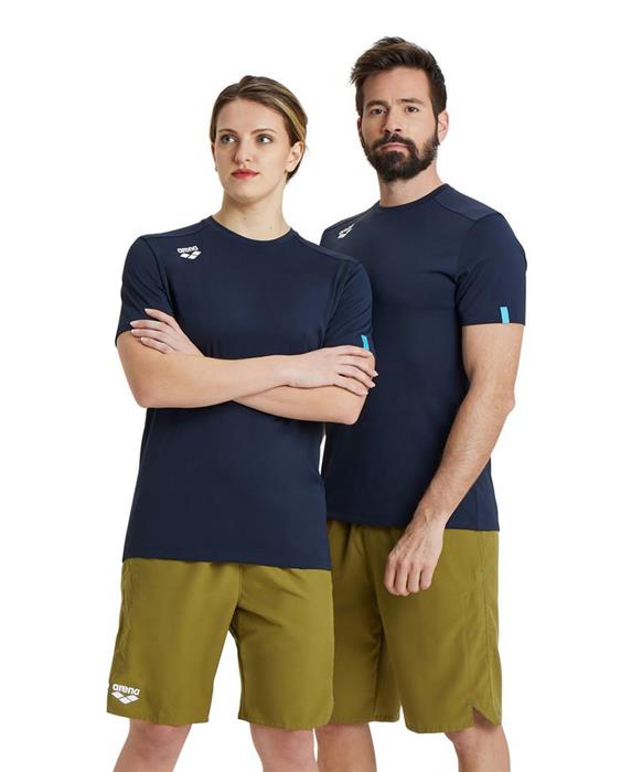 Arena Team MaxDry Unisex Solid Short Sleeve T-Shirt - 25