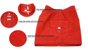 Adoretex Quick Dry Ladies Elastic Waist Lightweight Swim Board Shorts - 25 product image 5