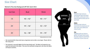 Adoretex Plus Size Women's Rashguard UPF 50+ Short Sleeve Swim Shirt - 25 product image 6