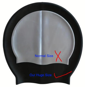 Splashwear Silicone Extra Long Hair Swim Cap - 23