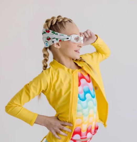 Splash Place Swim Goggles with Tangle-Free Strap Strawberry Print - 25 product image 3