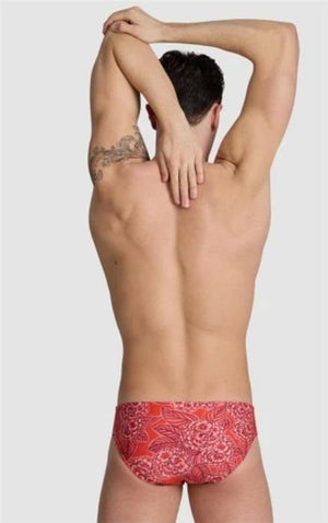 Arena Hydrangea Bouquet Print MaxLife Men's Brief - 24