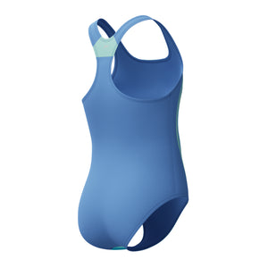 Speedo Print Sport Splice ONE Piece - PERIWINKLE BLUE