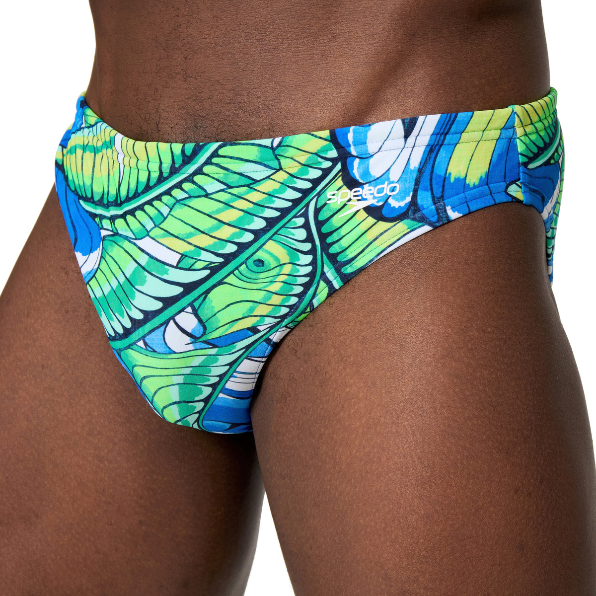 Speedo Print Beachstar Brief 2 INCH - MARINE TEAL