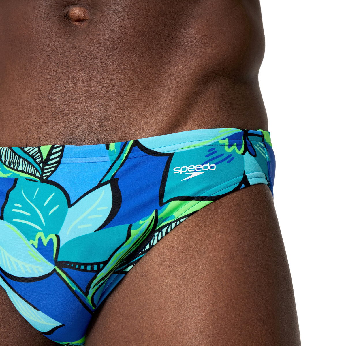 Speedo Print Beachstar Brief 2 INCH - PERIWINKLE