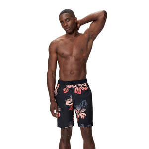 Speedo Print Bondi Boardshort 20 INCH - ANTHRACITE/PASTEL PEACH