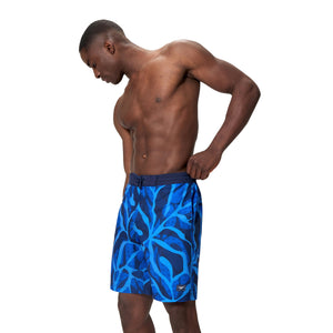 Speedo Print Bondi Boardshort 20 INCH - PEACOAT/CERULEAN BLUE