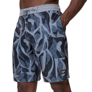 Speedo Print Bondi Boardshort 20 INCH - ANTHRACITE/COIN GREY