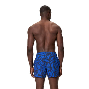 Speedo Print Redondo EDGE Volley 14 INCH - PEACOAT/DEEP SAPPHIRE