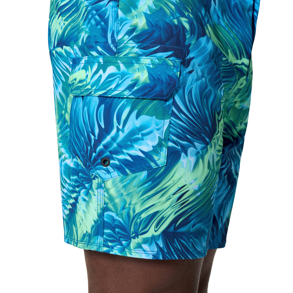 Speedo Print Lookout Boardshort 18 INCH - PEACOAT/BORDER BLUE