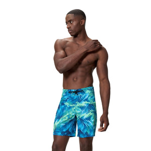 Speedo Print Lookout Boardshort 18 INCH - PEACOAT/BORDER BLUE