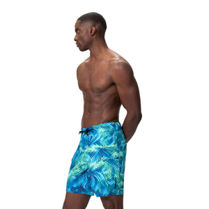 Speedo Print Lookout Boardshort 18 INCH - PEACOAT/BORDER BLUE
