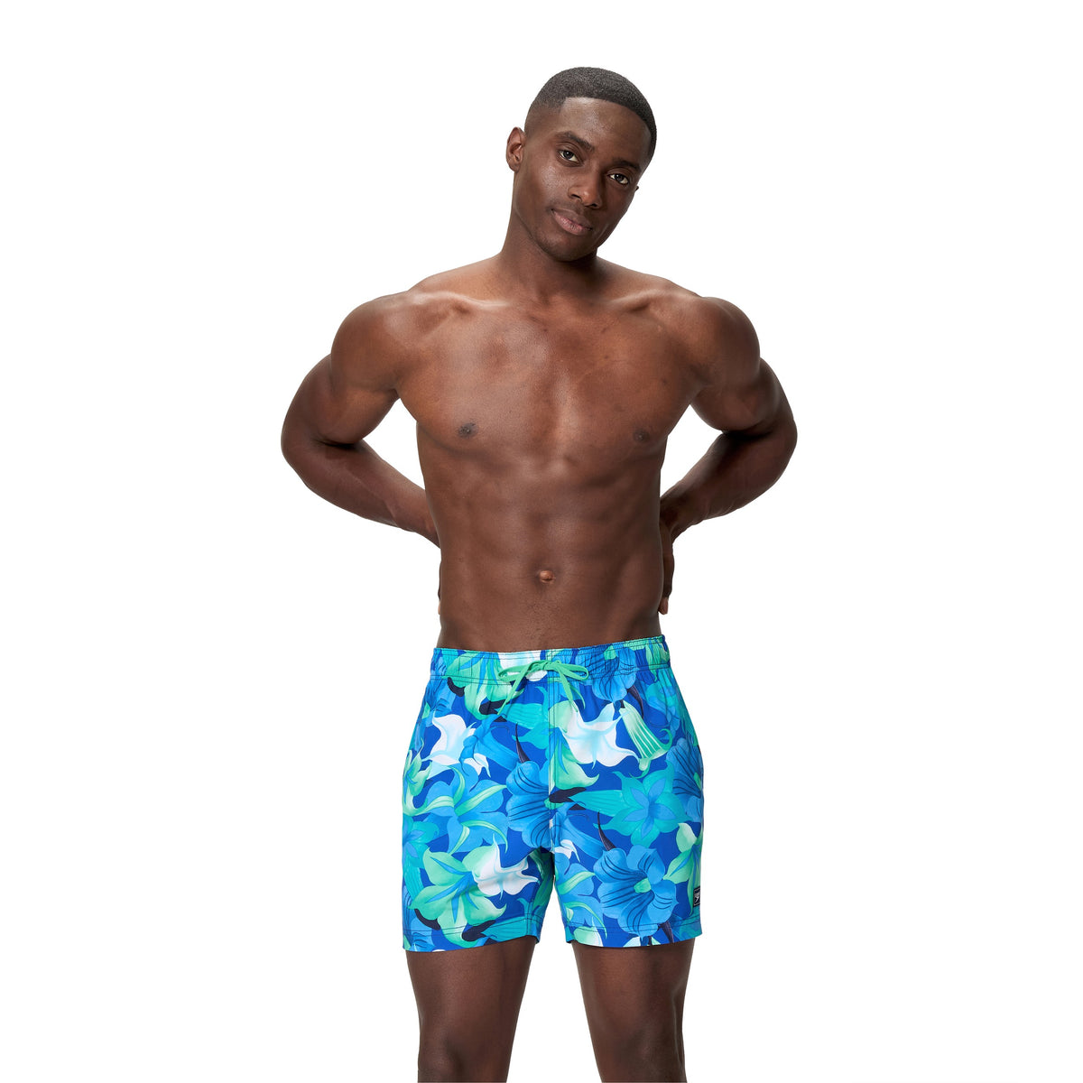 Speedo Print Redondo EDGE Volley 16 INCH - DEEP SAPPHIRE