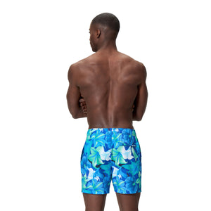 Speedo Print Redondo EDGE Volley 16 INCH - DEEP SAPPHIRE