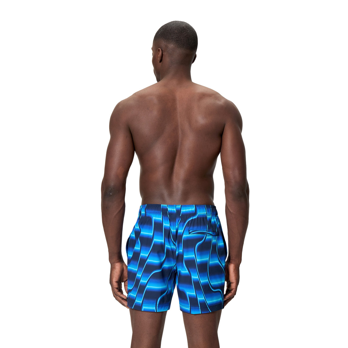 Speedo Print Redondo EDGE Volley 16 INCH - PEACOAT/PERWINKLE