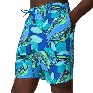 Speedo Print Redondo EDGE Volley 18 INCH - PERIWINKLE