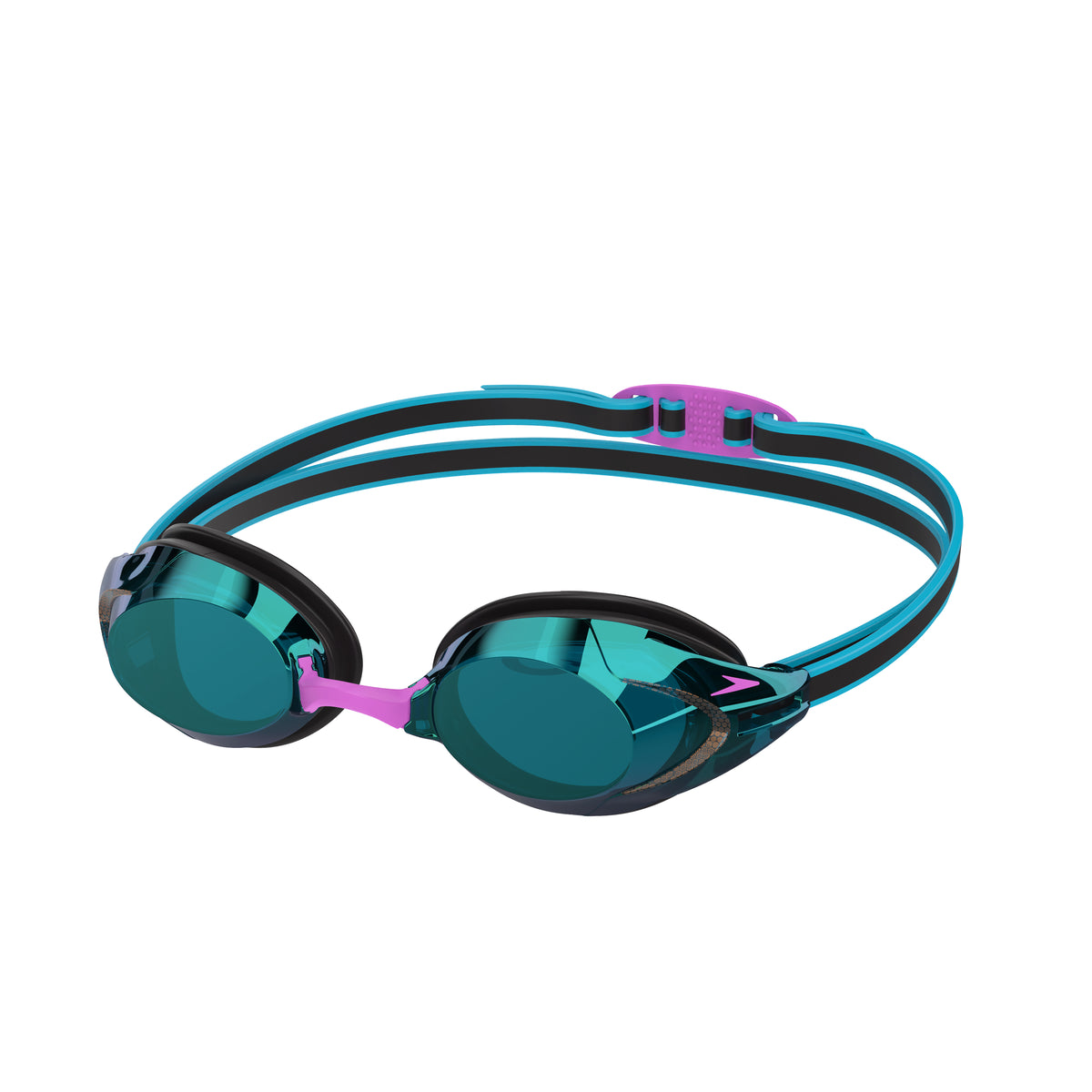 Speedo Vanquisher 3.0 Mirrored - SPEEDO BLACK/COBALT/EMERALD MIRROR
