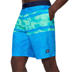 Speedo Print Bondi Boardshort 20 INCH - PEACOAT/PERIWINKLE