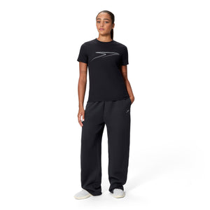 Speedo PRO Female TEE - BLACK/BOOM GRAPHIC