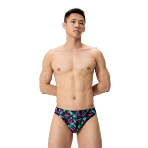 Speedo MALE Printed Brief - FIREWORK BURST/BLACK