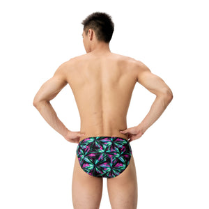Speedo MALE Printed Brief - FIREWORK BURST/BLACK