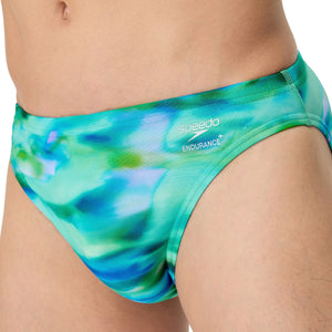 Speedo MALE Printed Brief - SUNSET GROVE/GREEN