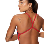 Speedo EDGE Splice ONE BACK - TEAM NAVY/RED
