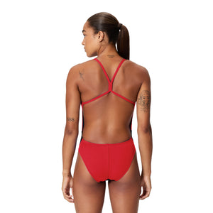 Speedo EDGE Splice ONE BACK - TEAM BLACK/RED